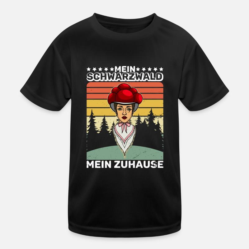 Ma Forêt-Noire, ma forêt natale T-shirt sport Enfant