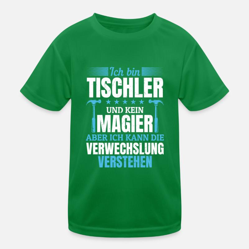 Je suis un menuisier et non un magicien T-shirt sport Enfant