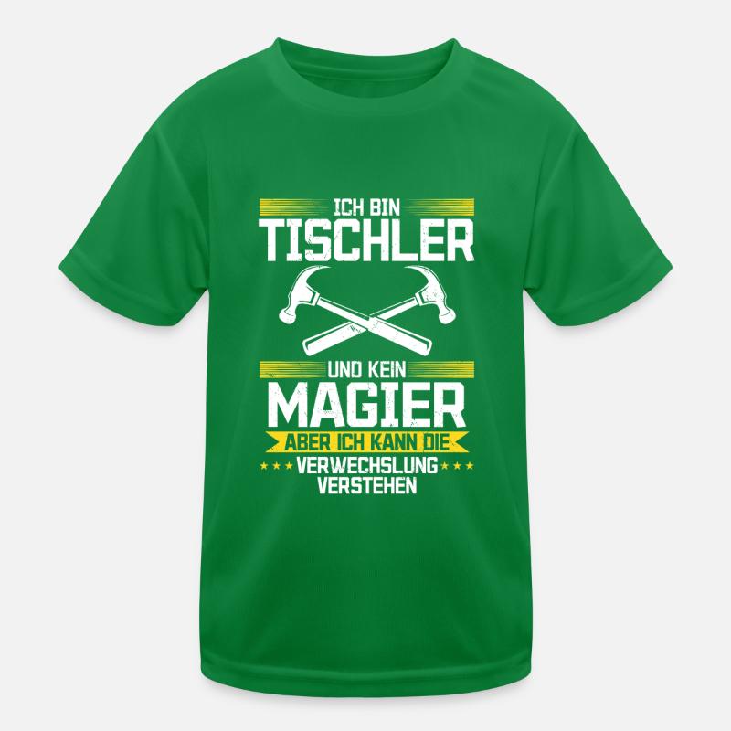 Je suis un menuisier et non un magicien T-shirt sport Enfant