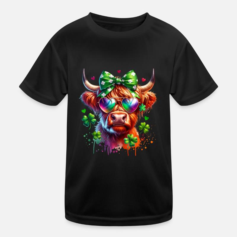 St Paddys St Patricksday St Patrick Day Kinder Funktions-T-Shirt