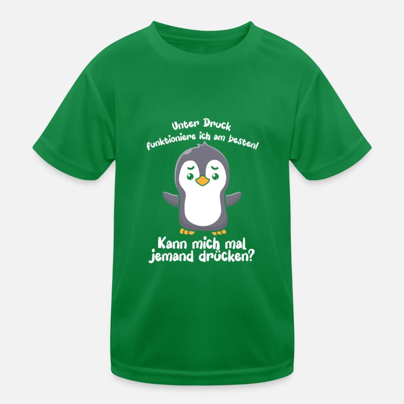 I function best under pressure Kids Functional T-Shirt