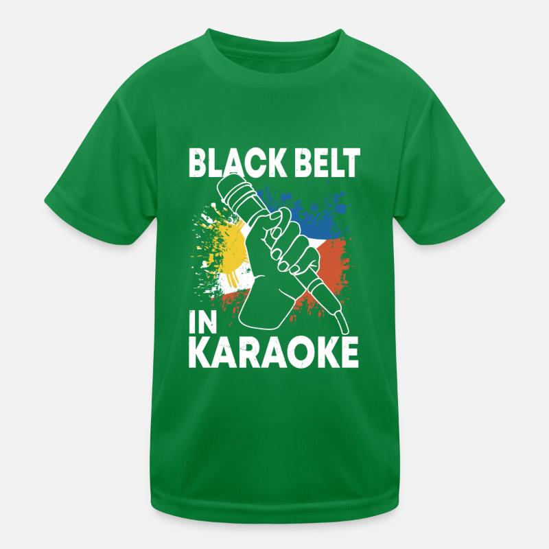 Conception de karaoké philippin T-shirt sport Enfant