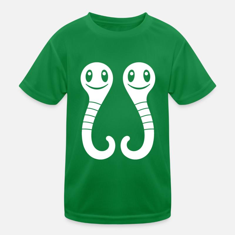 vers de terre T-shirt sport Enfant