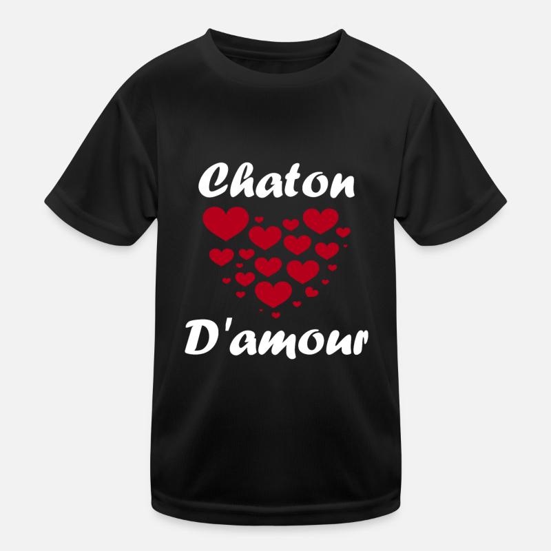 Chaton T-shirt sport Enfant