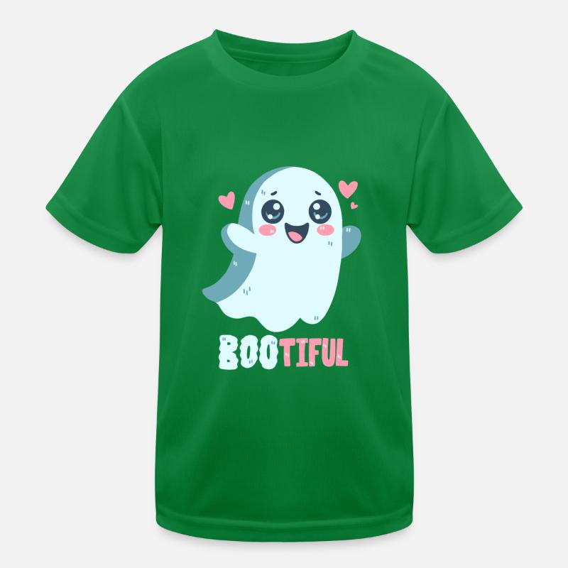 Geister-Wortwitz - Bootiful - Buh! Kinder Funktions-T-Shirt