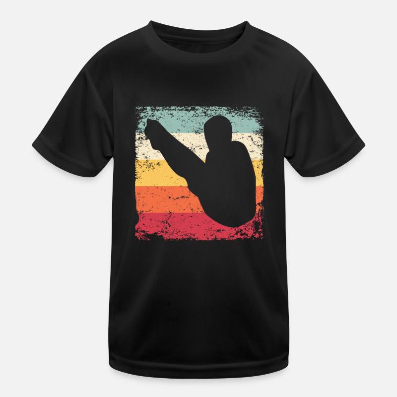 Turmspringen Kunstspringen Synchronspringen Kinder Funktions-T-Shirt