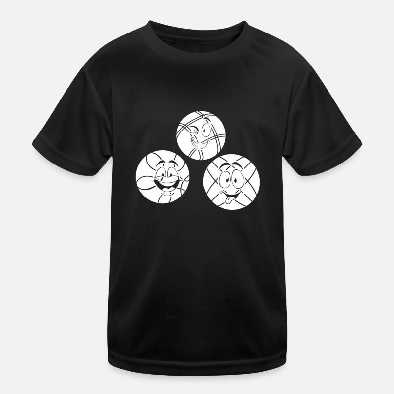 Funny Bocce Balls Bocce Ball Player Kinder Funktions-T-Shirt