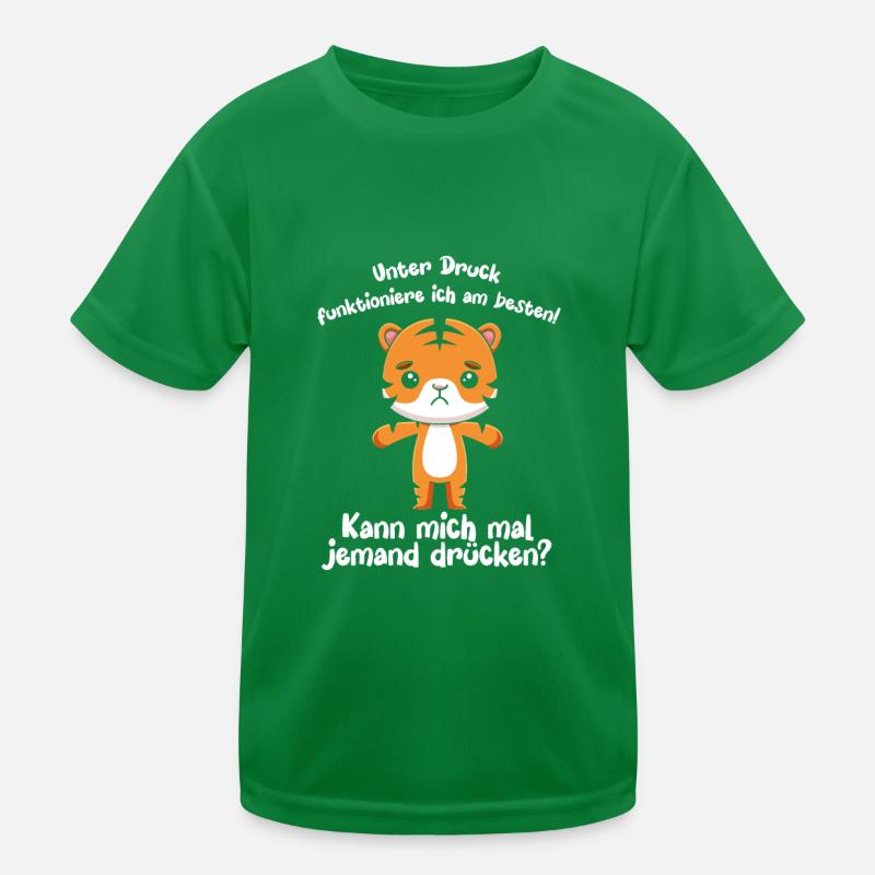 I function best under pressure Kids Functional T-Shirt