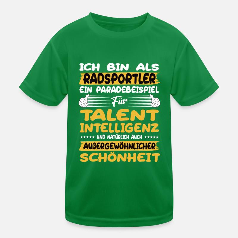 Les cyclistes, un excellent exemple de cyclisme T-shirt sport Enfant