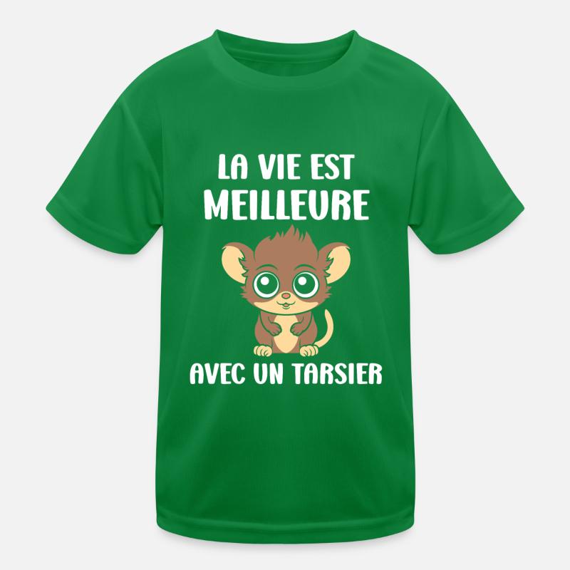 Humour tarsier T-shirt sport Enfant