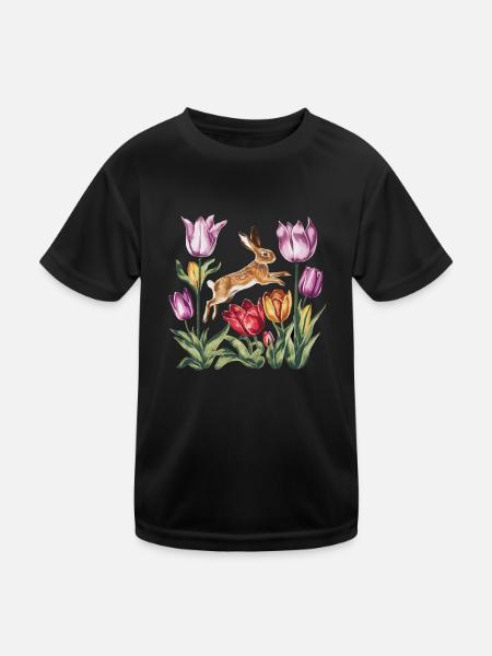 Ostara Eostre Equinox Witch Pagan Goddess Rituals - Kids Functional T-Shirt - black - Front