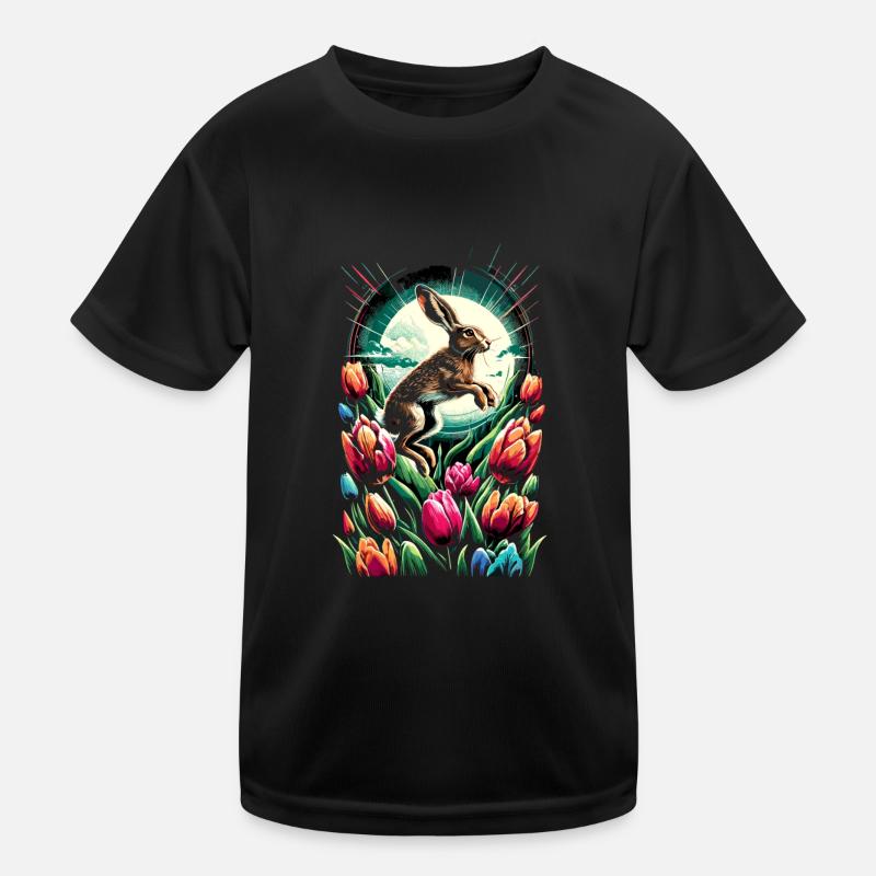 Ostara Eostre Equinox Witch Pagan Goddess Rituals Kids Functional T-Shirt