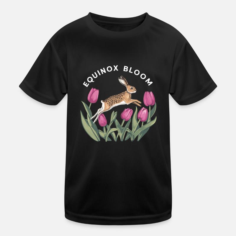 Ostara Eostre Equinox Witch Pagan Goddess Rituals Kids Functional T-Shirt
