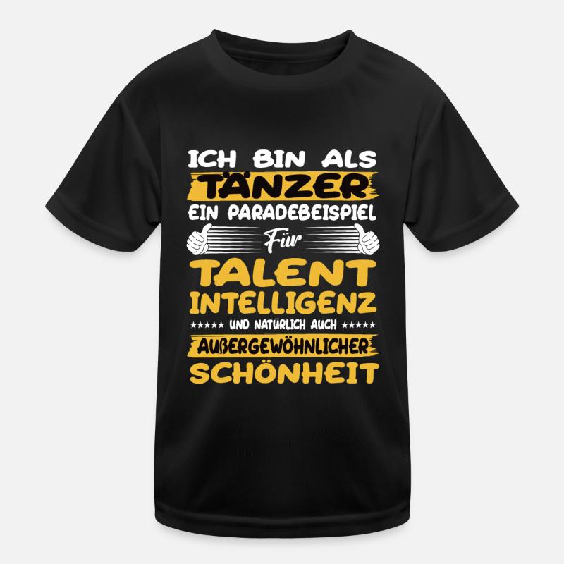 Dancers a prime example of dance sport Kids Functional T-Shirt