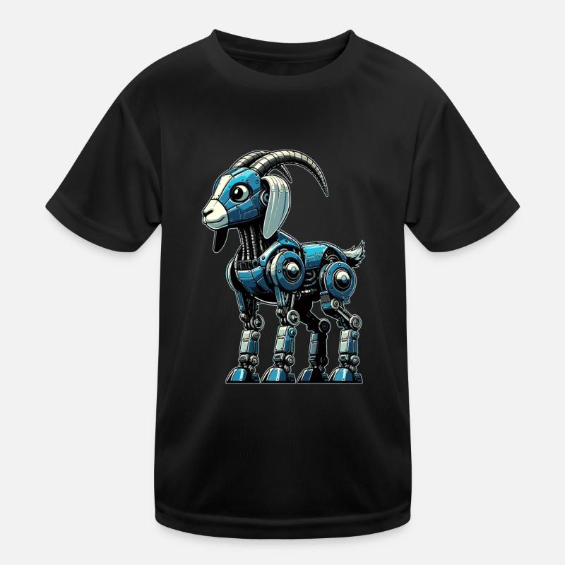 Robot De Chèvre, Chèvre Robot, Chèvre Robot T-shirt sport Enfant