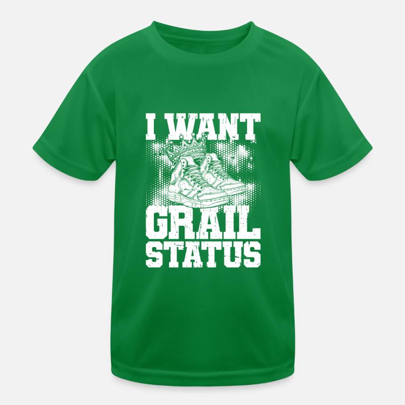 Sneakers Kids Functional T-Shirt
