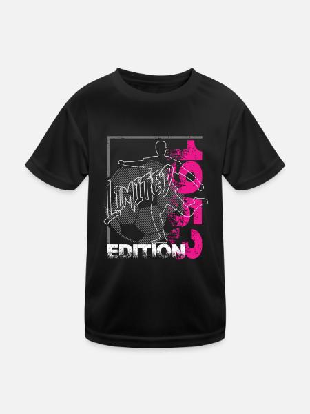 Édition limitée 1953 Édition limitée Football - T-shirt sport Enfant - noir - Devant