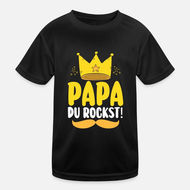 Dad Father's Day Dad Kids Functional T-Shirt