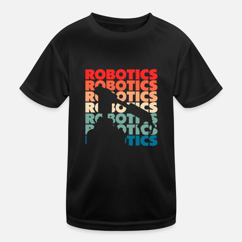 Programmeur de robots robotiques T-shirt sport Enfant