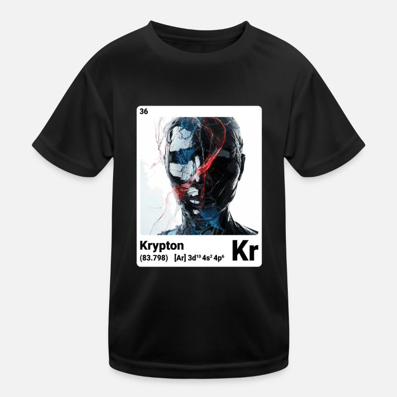 AI am Krypton (at) Kinder Funktions-T-Shirt