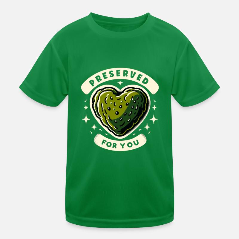 Pickle Lover Funny Pickle Dill Pickle Pickled Kids Functional T-Shirt