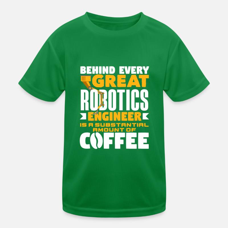 Programmeur de robots robotiques T-shirt sport Enfant