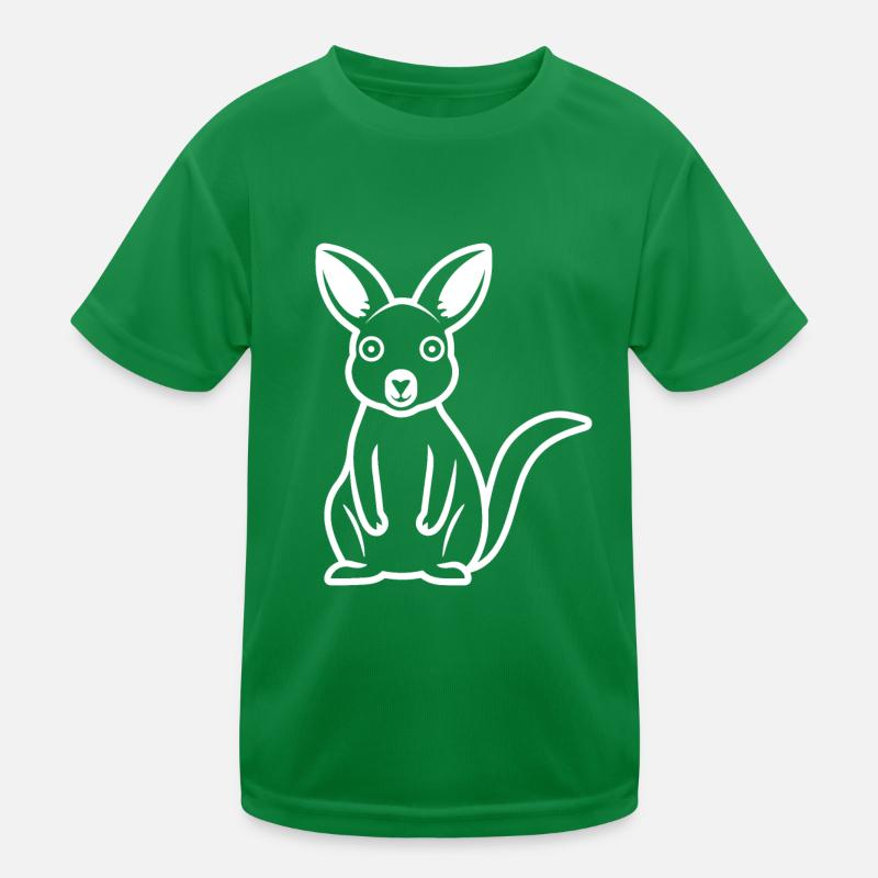kangaroo Kids Functional T-Shirt