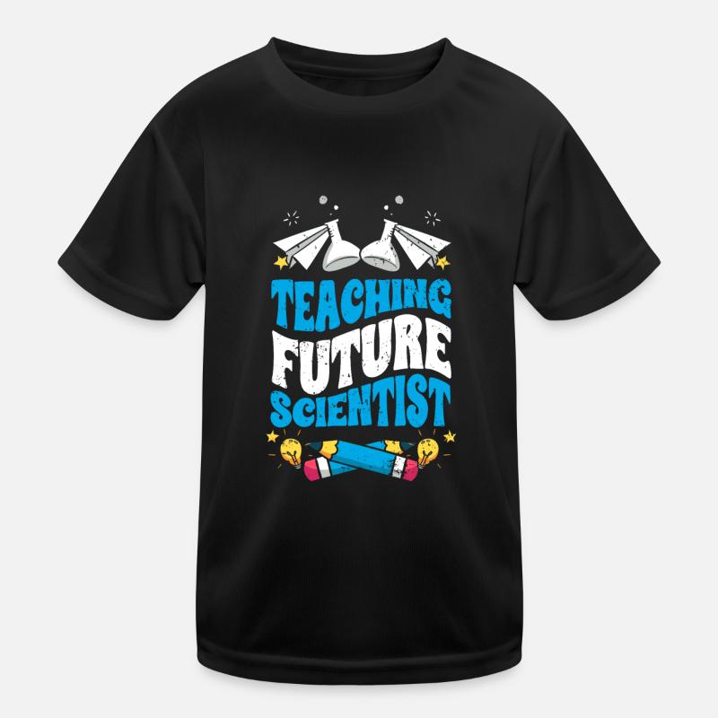 Enseigner à Future Scientist Cool Science Pyhsic T-shirt sport Enfant