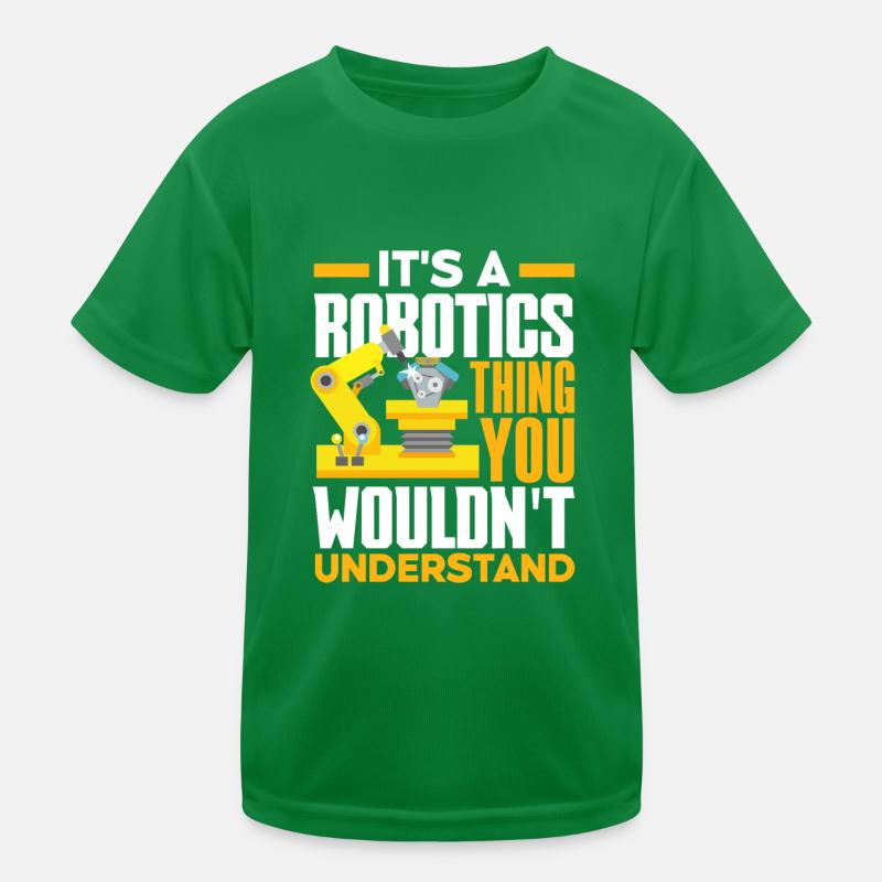 Programmeur de robots robotiques T-shirt sport Enfant