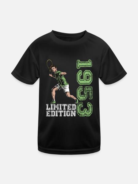 Édition limitée 1953 Édition limitée Tennis - T-shirt sport Enfant - noir - Devant