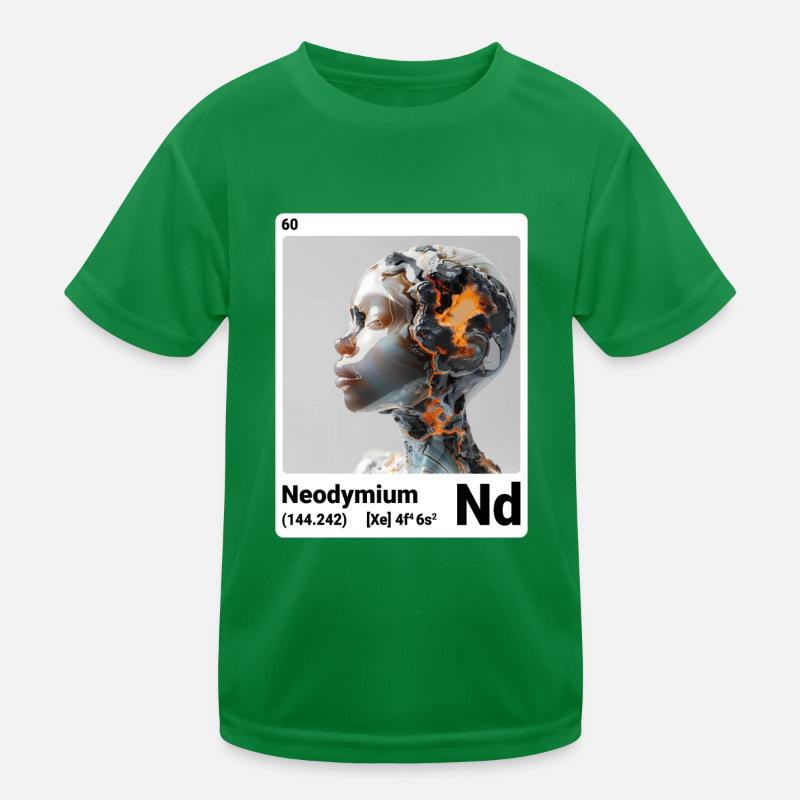 AI am Neodym (wt) Kinder Funktions-T-Shirt