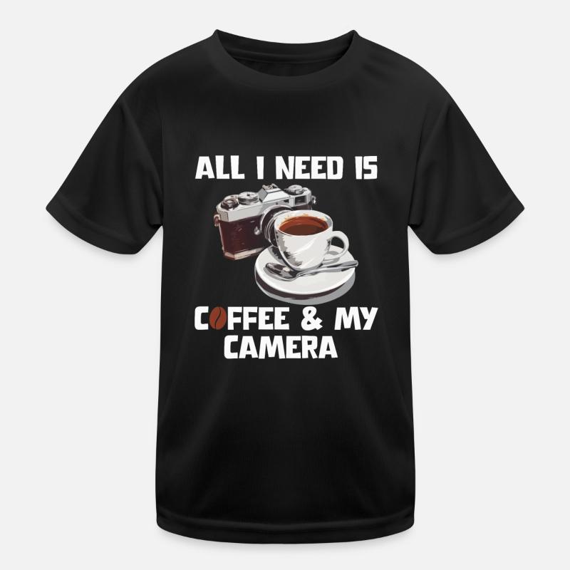 All I need is coffee Kids Functional T-Shirt