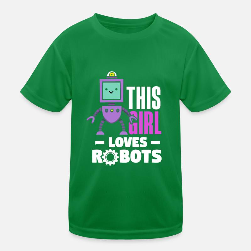 Programmeur de robots robotiques T-shirt sport Enfant