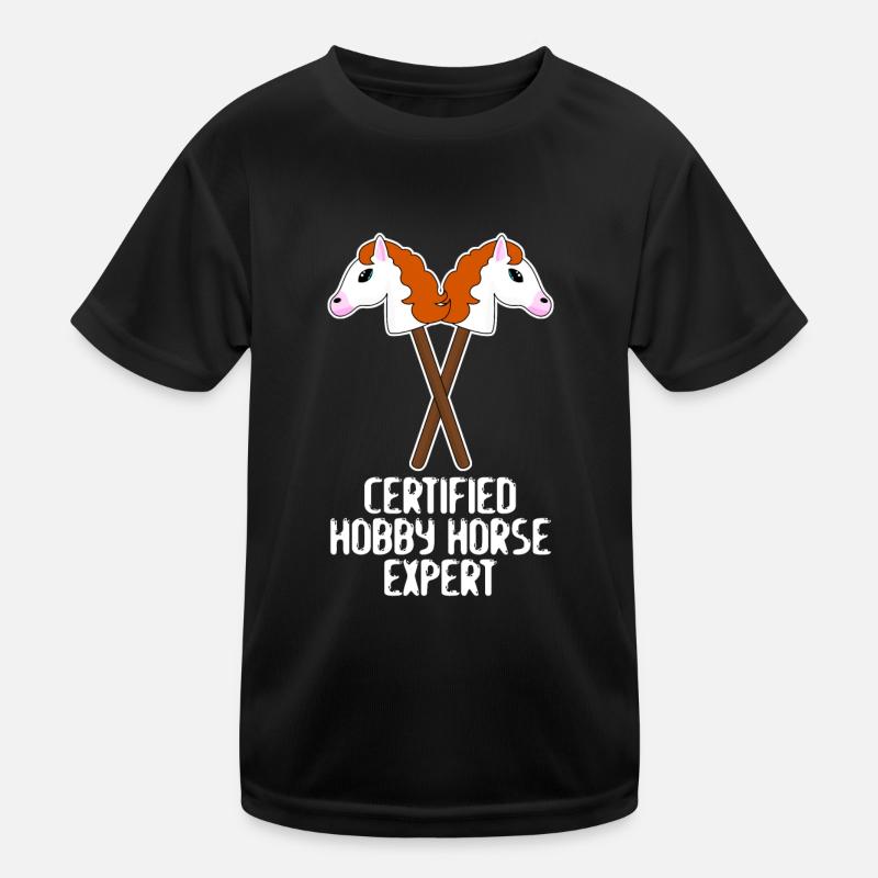 Hobby Horse Équipe d’experts Hobby Horsing T-shirt sport Enfant