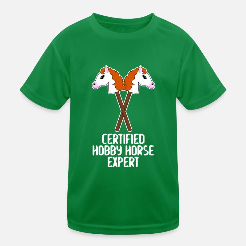Hobby Horse Équipe d’experts Hobby Horsing T-shirt sport Enfant