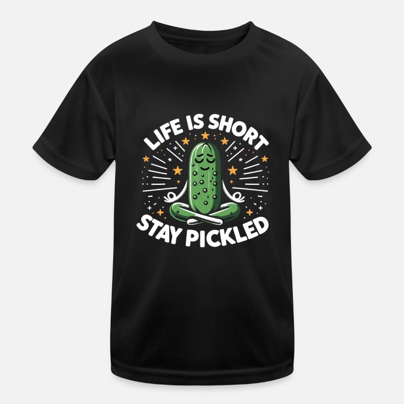 Pickle Lover Funny Pickle Dill Pickle Pickled Kinder Funktions-T-Shirt
