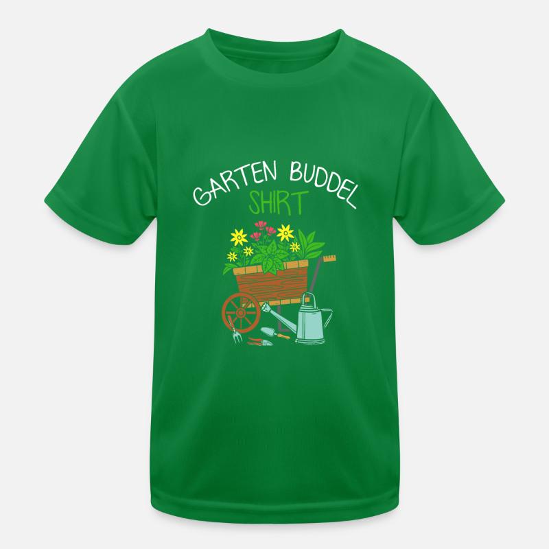 Garten Buddel Kinder Funktions-T-Shirt