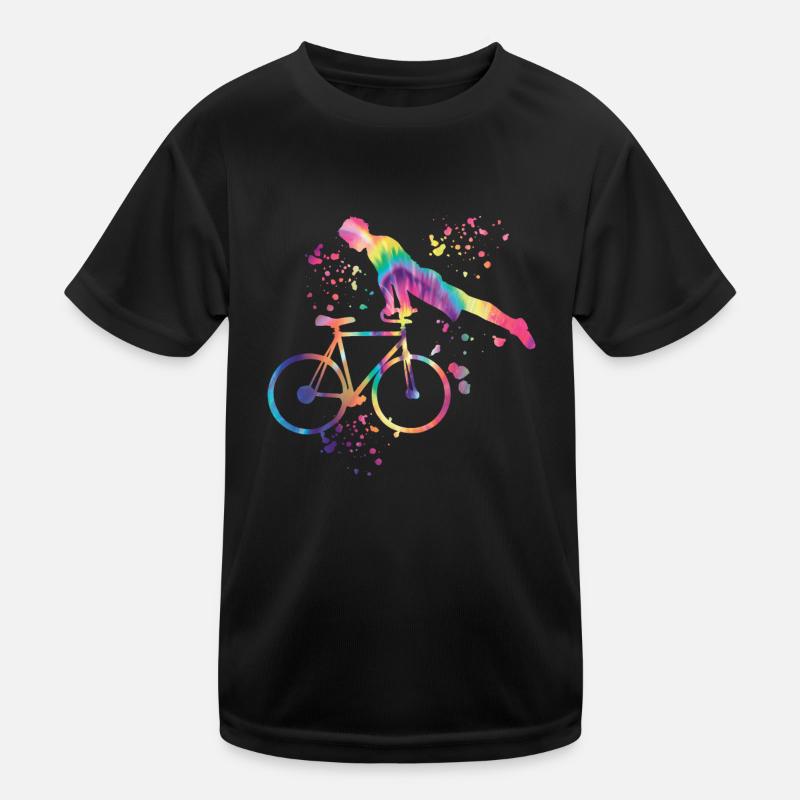 Kunstradfahren Kunstradfahrer Kinder Funktions-T-Shirt