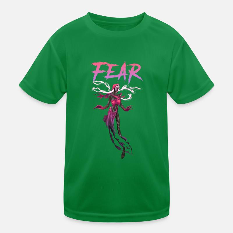 Fee der Angst Kinder Funktions-T-Shirt