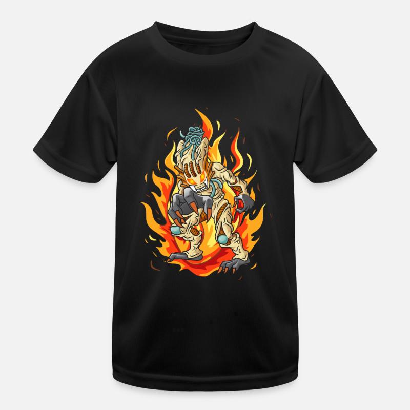 Alien Predator Kinder Funktions-T-Shirt