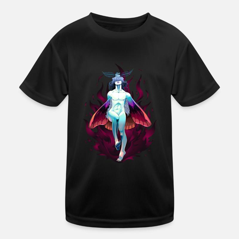 Mottenjunge Kinder Funktions-T-Shirt