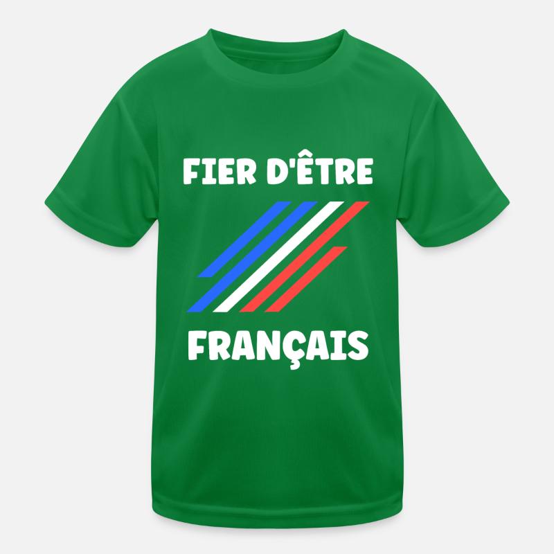 Je suis français T-shirt sport Enfant
