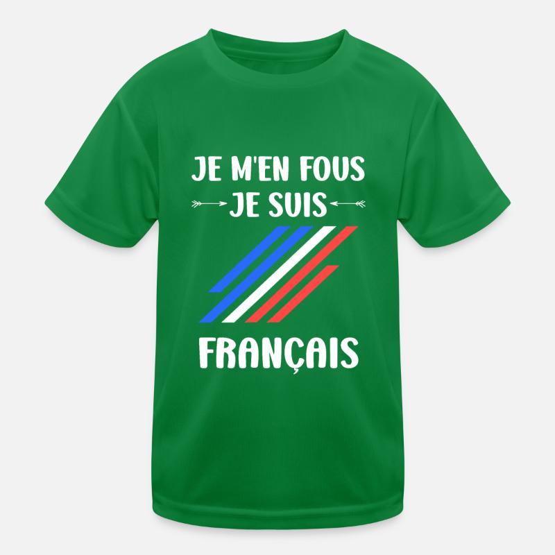 Je suis français T-shirt sport Enfant