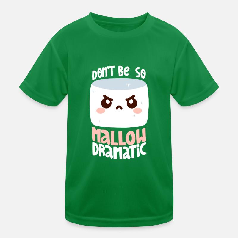 Melodramatic Marshmallow Kids Functional T-Shirt
