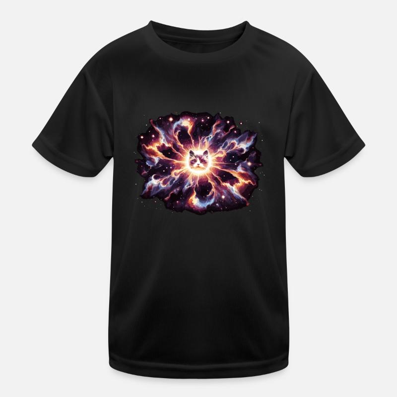 Chat, Astronaute, Astronomie, Système Solaire Externe T-shirt sport Enfant