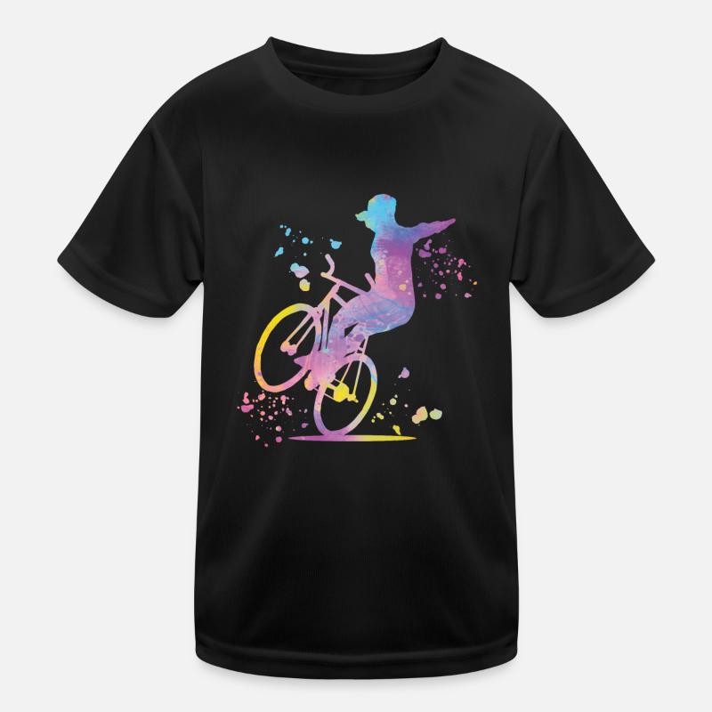 Kunstradfahren Kunstradfahrer Kinder Funktions-T-Shirt
