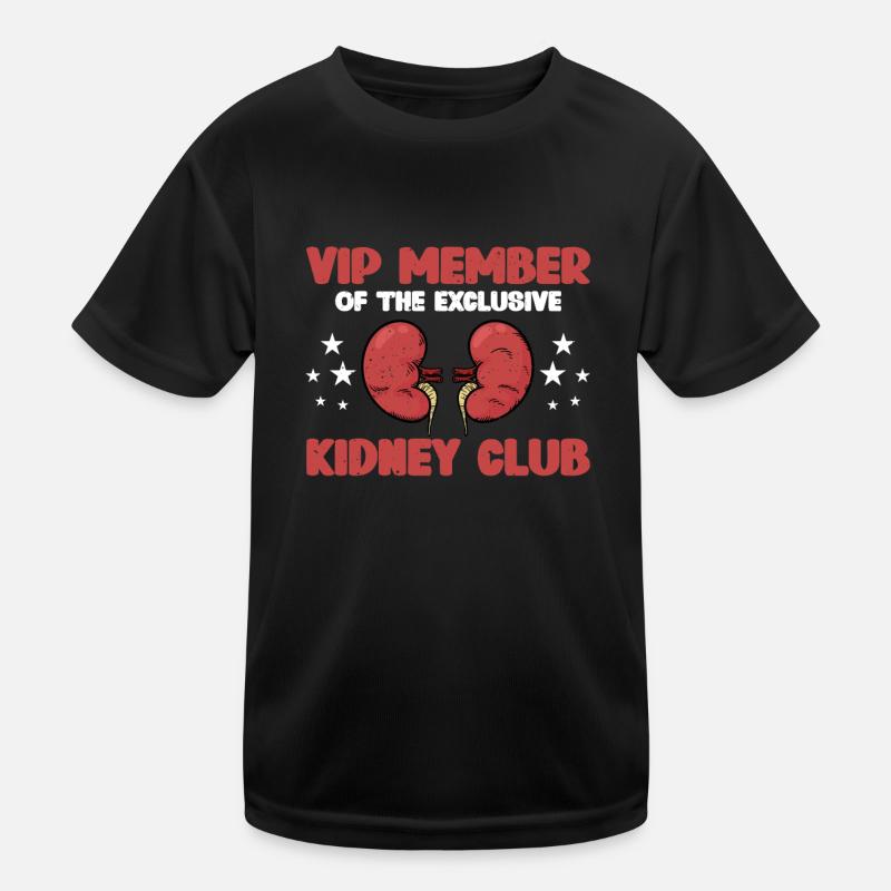 Dialyse VIP Mitglied Kinder Funktions-T-Shirt