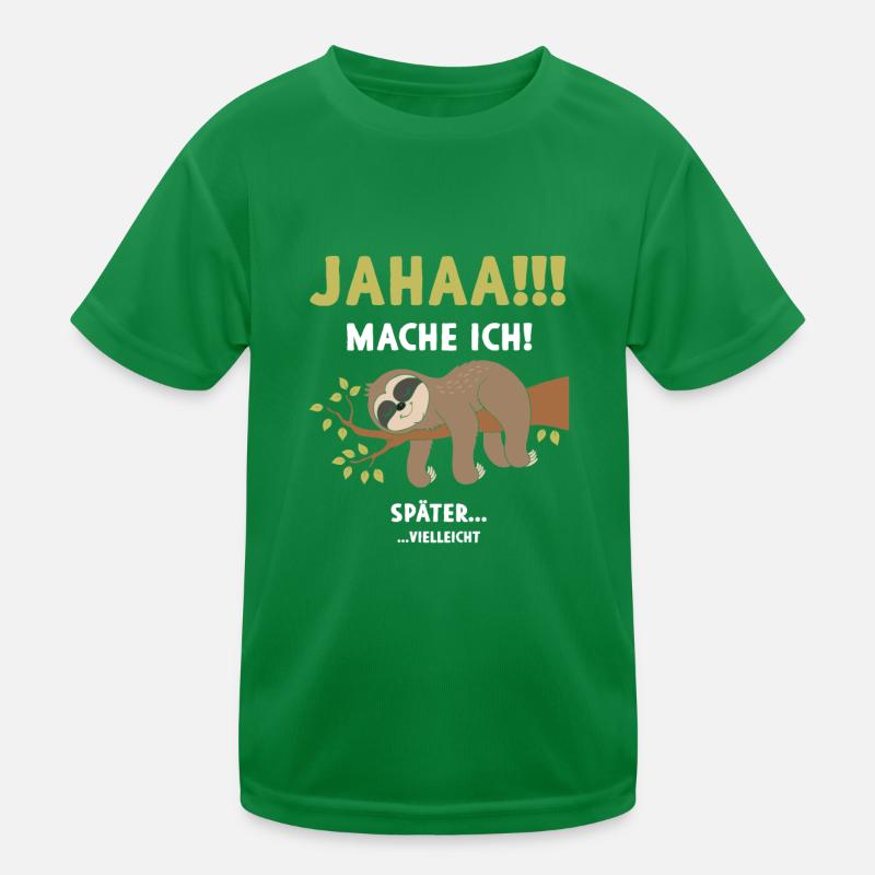 yes I might make sloth later Kids Functional T-Shirt