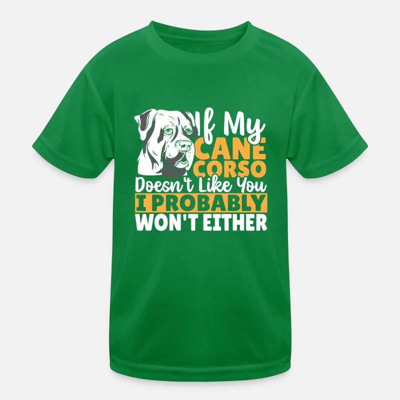 Cane Corso Mama Wachhund Begleithund Kinder Funktions-T-Shirt
