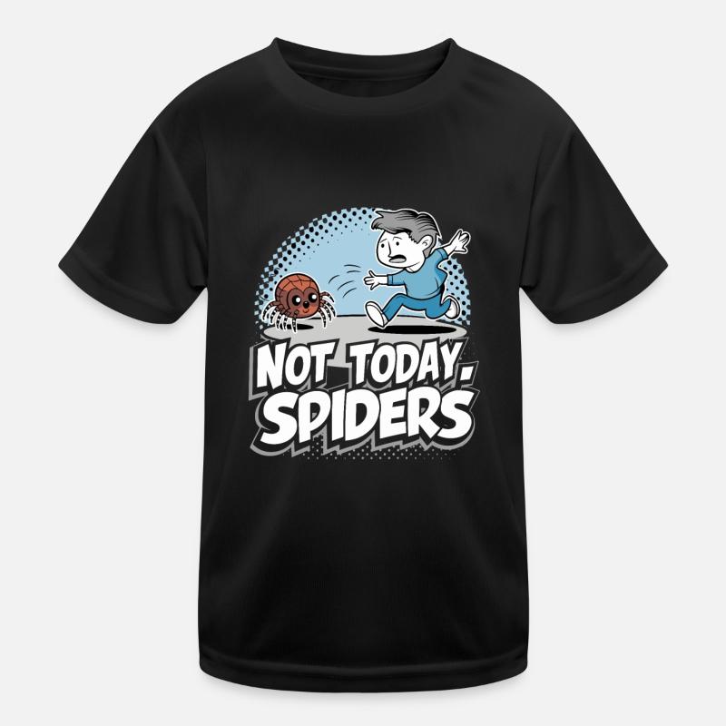 Sensibilisation à l’arachnophobie drôle, phobie des araignées T-shirt sport Enfant